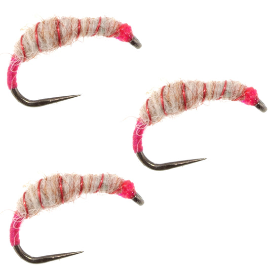 3 Pack Utah Killer Bug - Tenkara Flies - Size 12