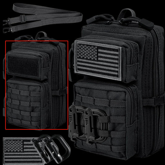 EDC Tactical Crossbody Backpack for Everyday Carry and Outdoor Adventures