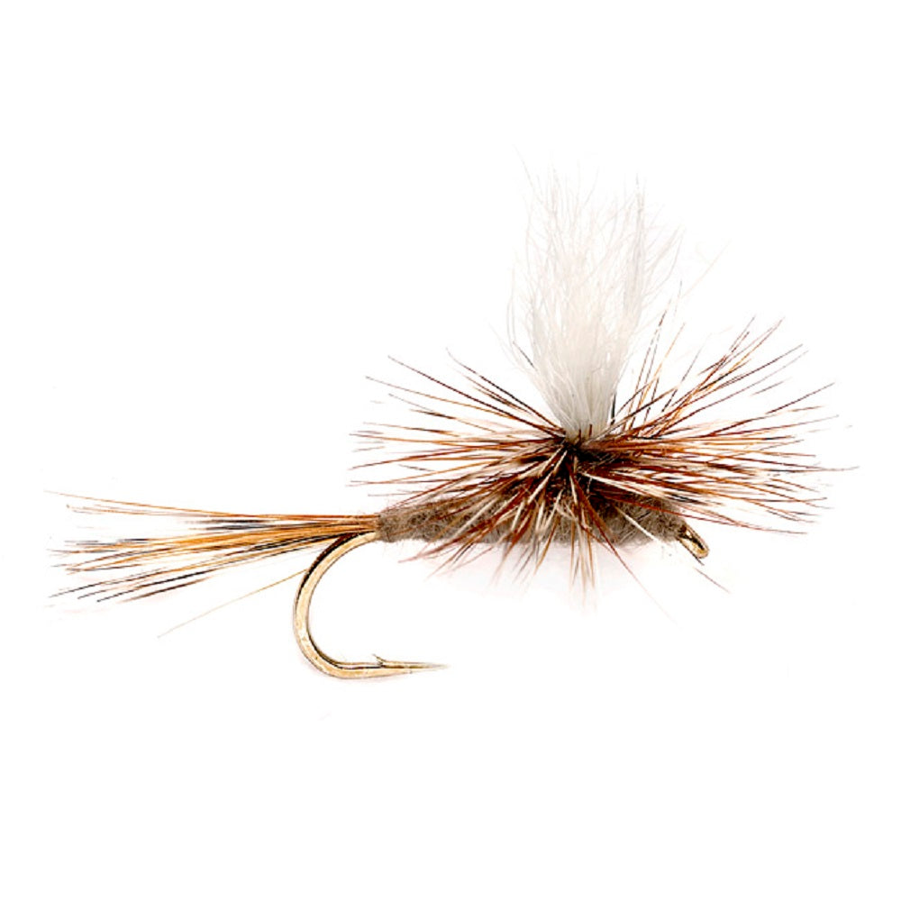Adams Parachute Classic Dry Fly - 12 Flies Hook Size 12