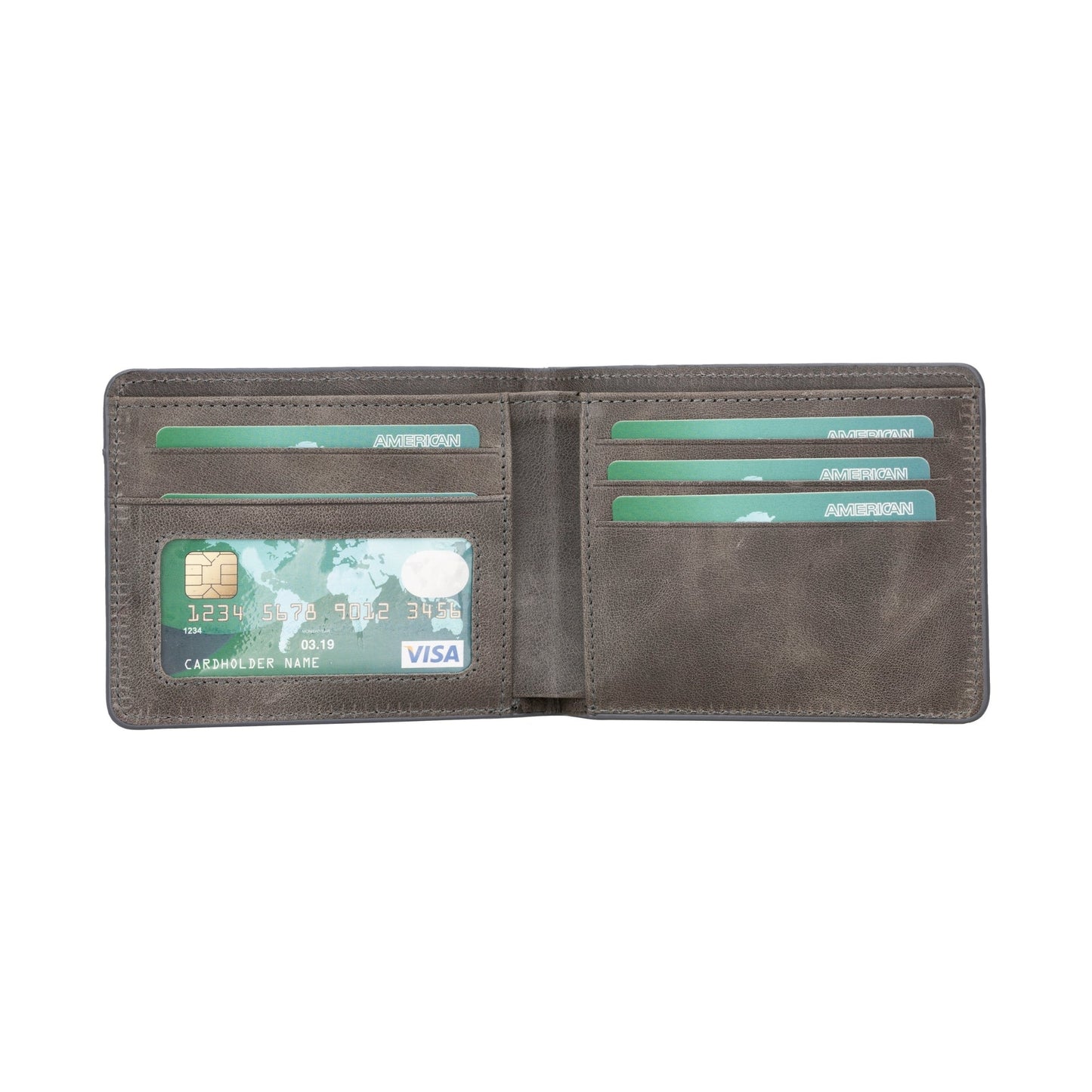 Arvada Handmade Bifold Leather Men Wallet
