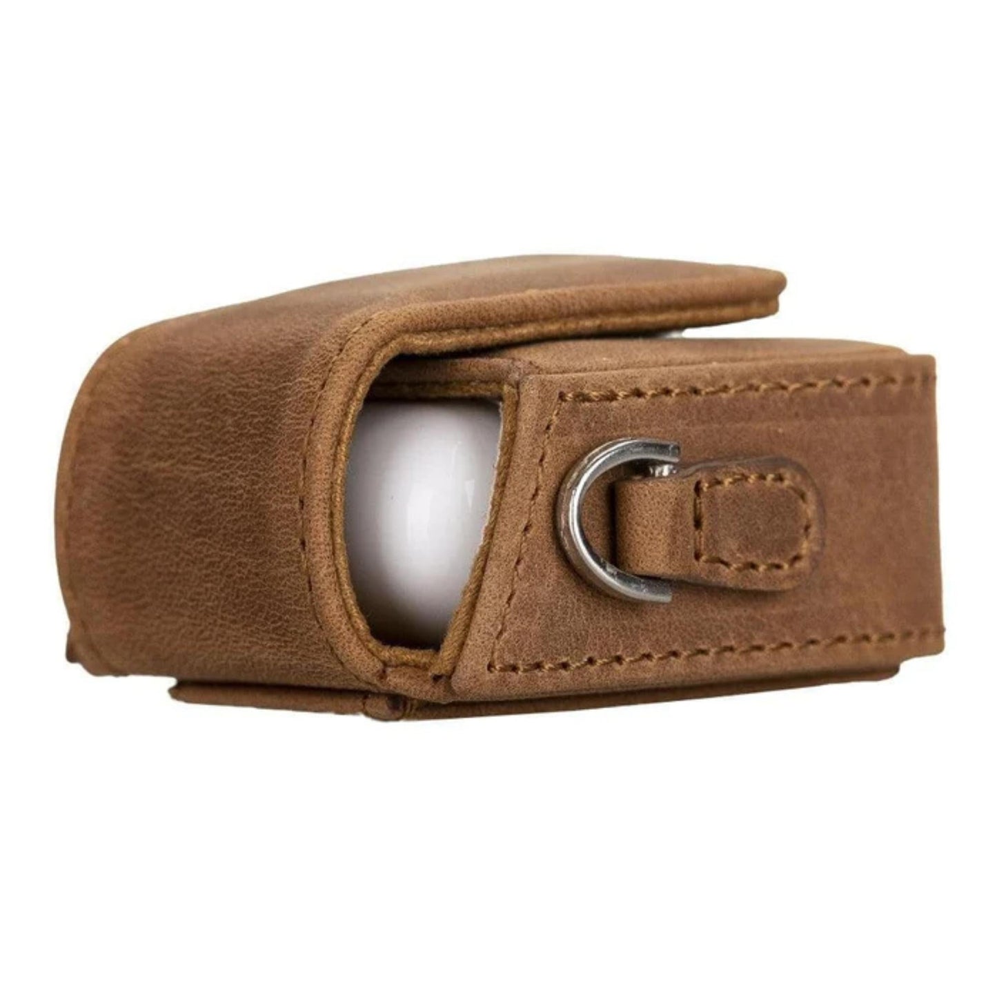 Aurora Luxury Leather AirPods Case with Attached Wrist Strap