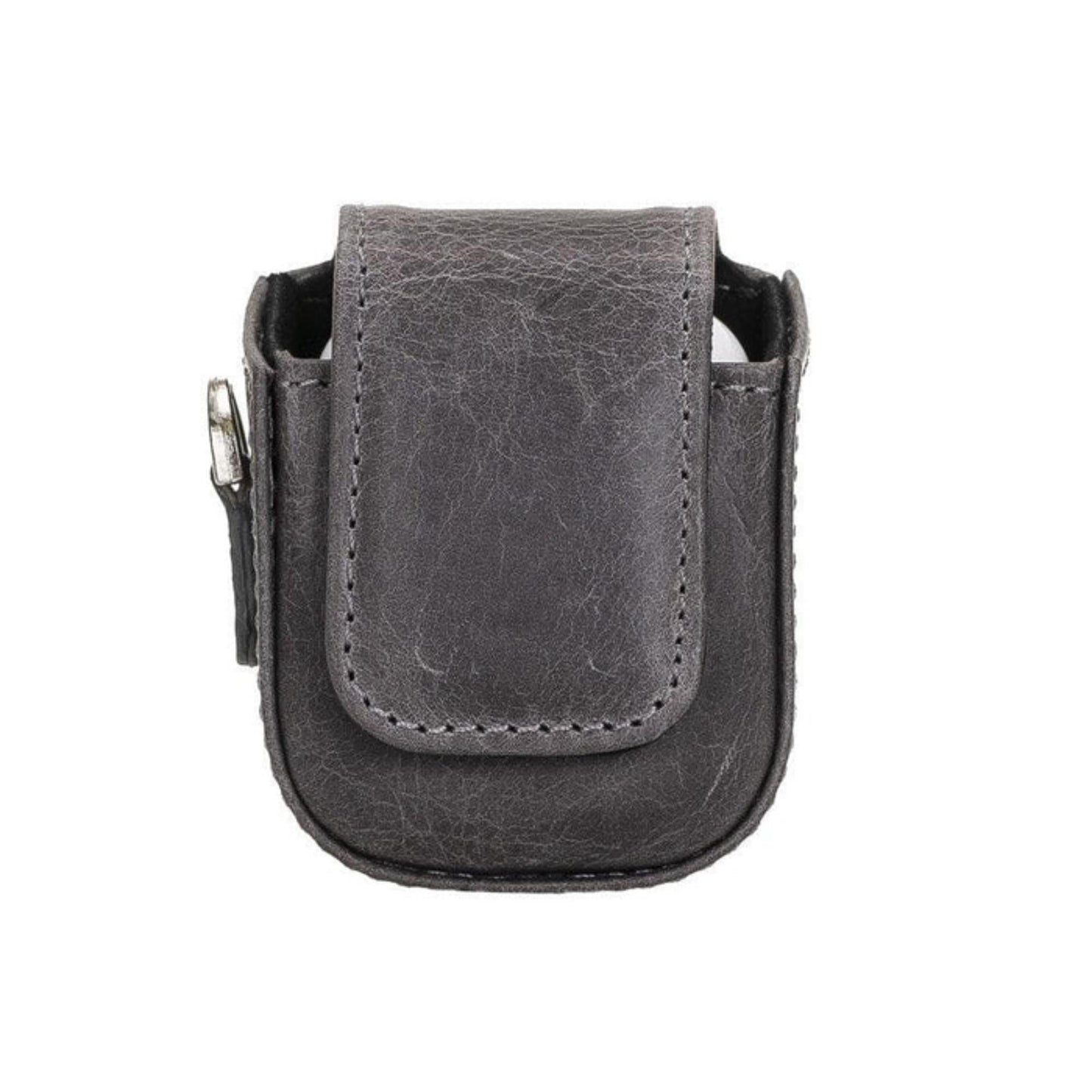 Aurora Luxury Leather AirPods Case with Attached Wrist Strap