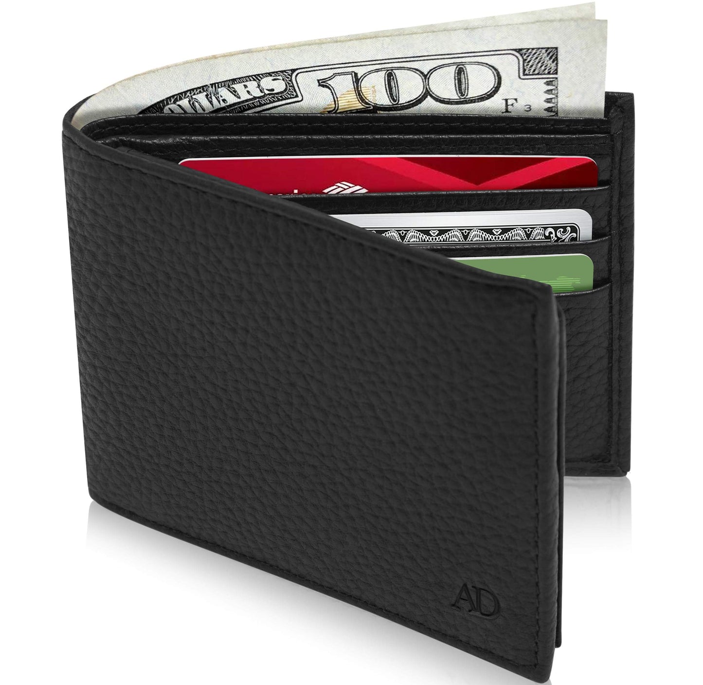 Bifold Wallet With Flip-Up ID Window