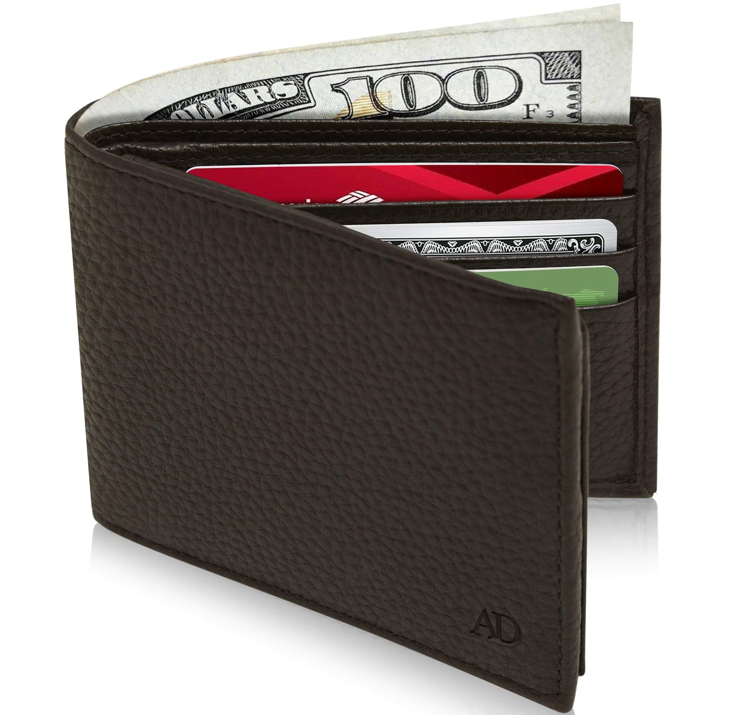 Bifold Wallet With Flip-Up ID Window