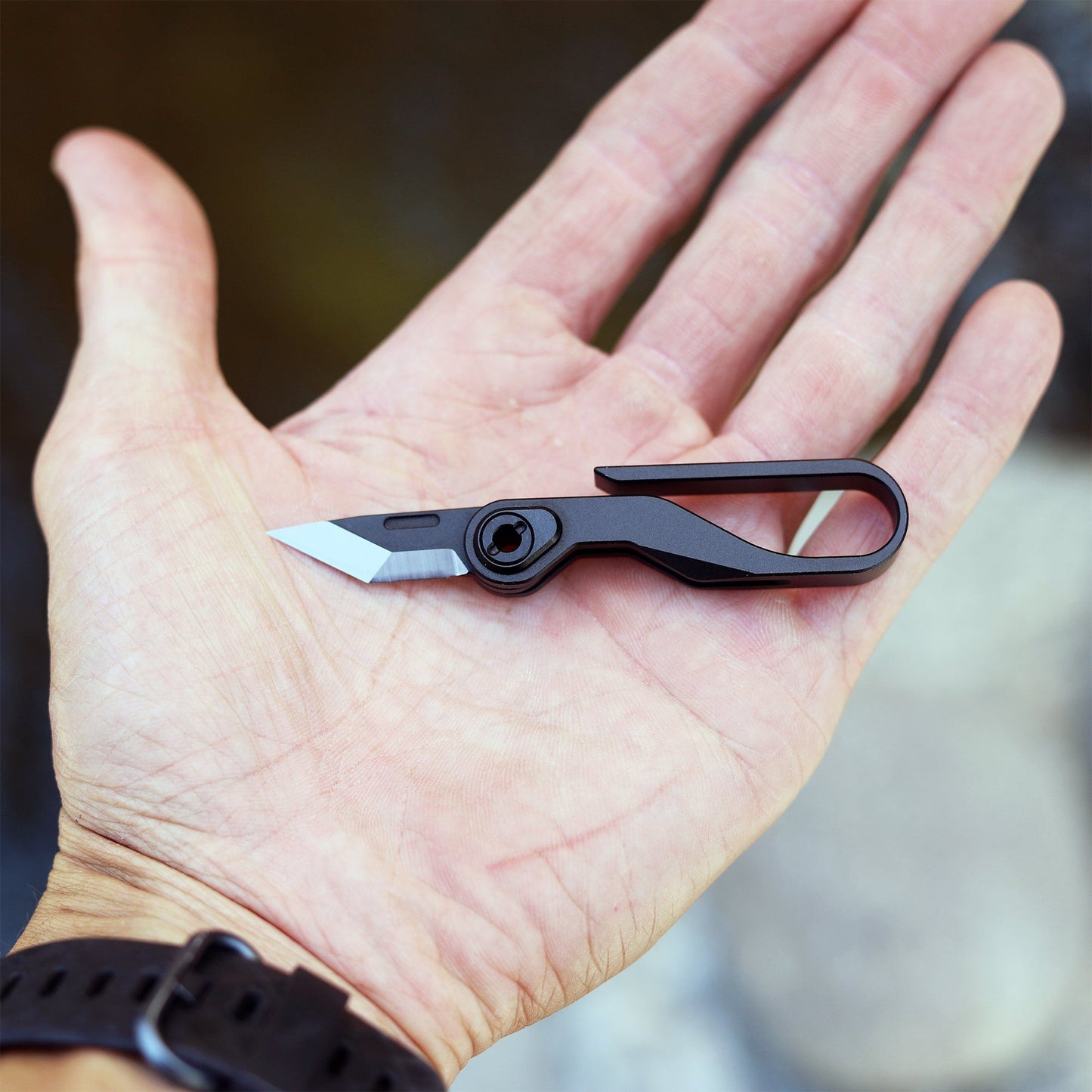 KLIP BLACK: Aluminum Knife & EDC Suspension Hook