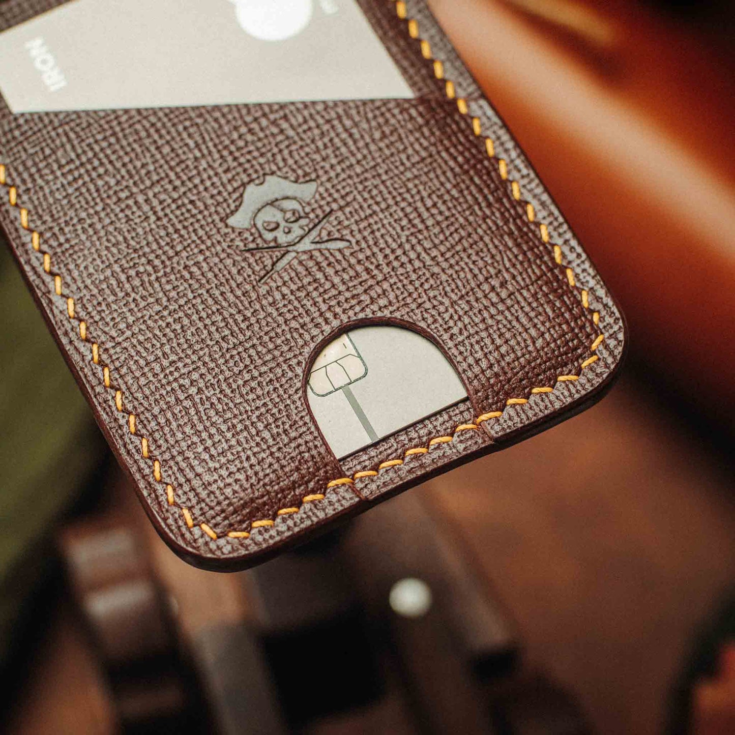 Minimalist Leather Wallet - Boatswain v4 | Slim Card Holder | EDC