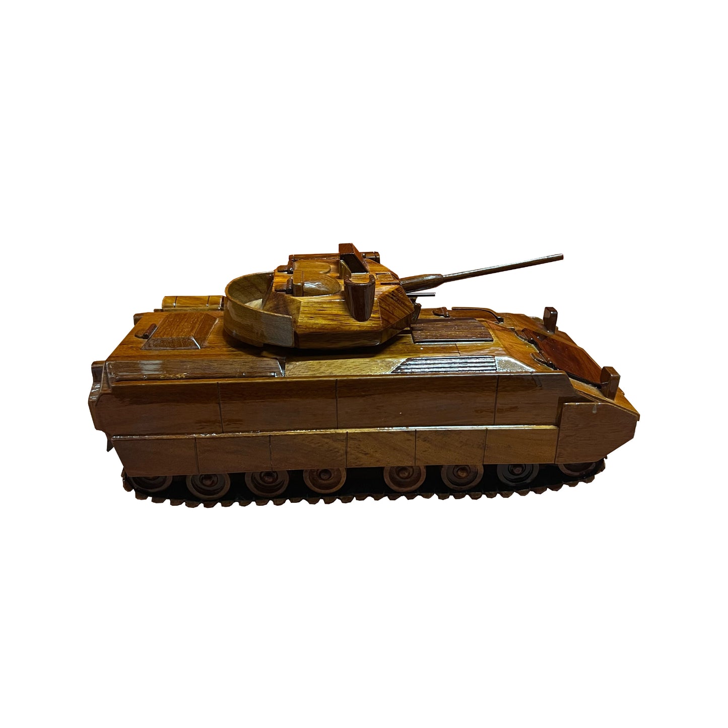 Bradley Fighting Vehicle Mahogany Wood desktop model