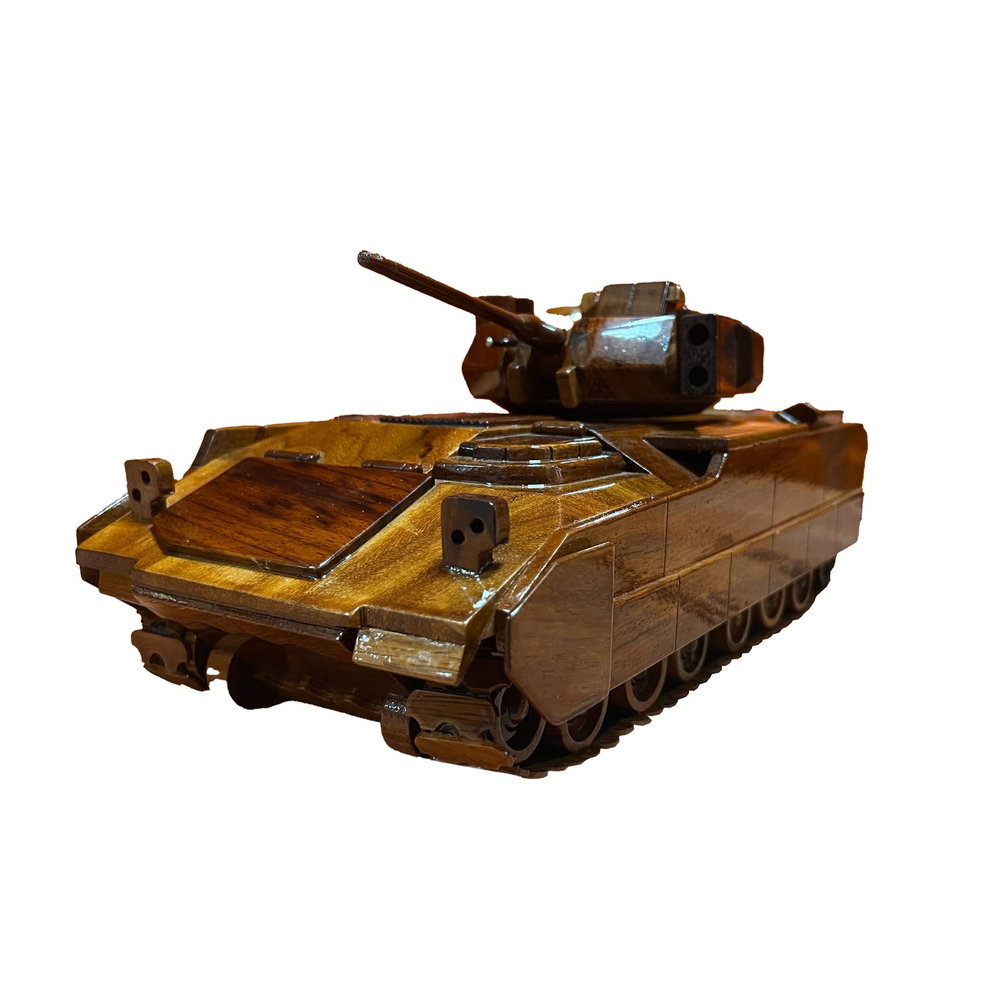 Bradley Fighting Vehicle Mahogany Wood desktop model
