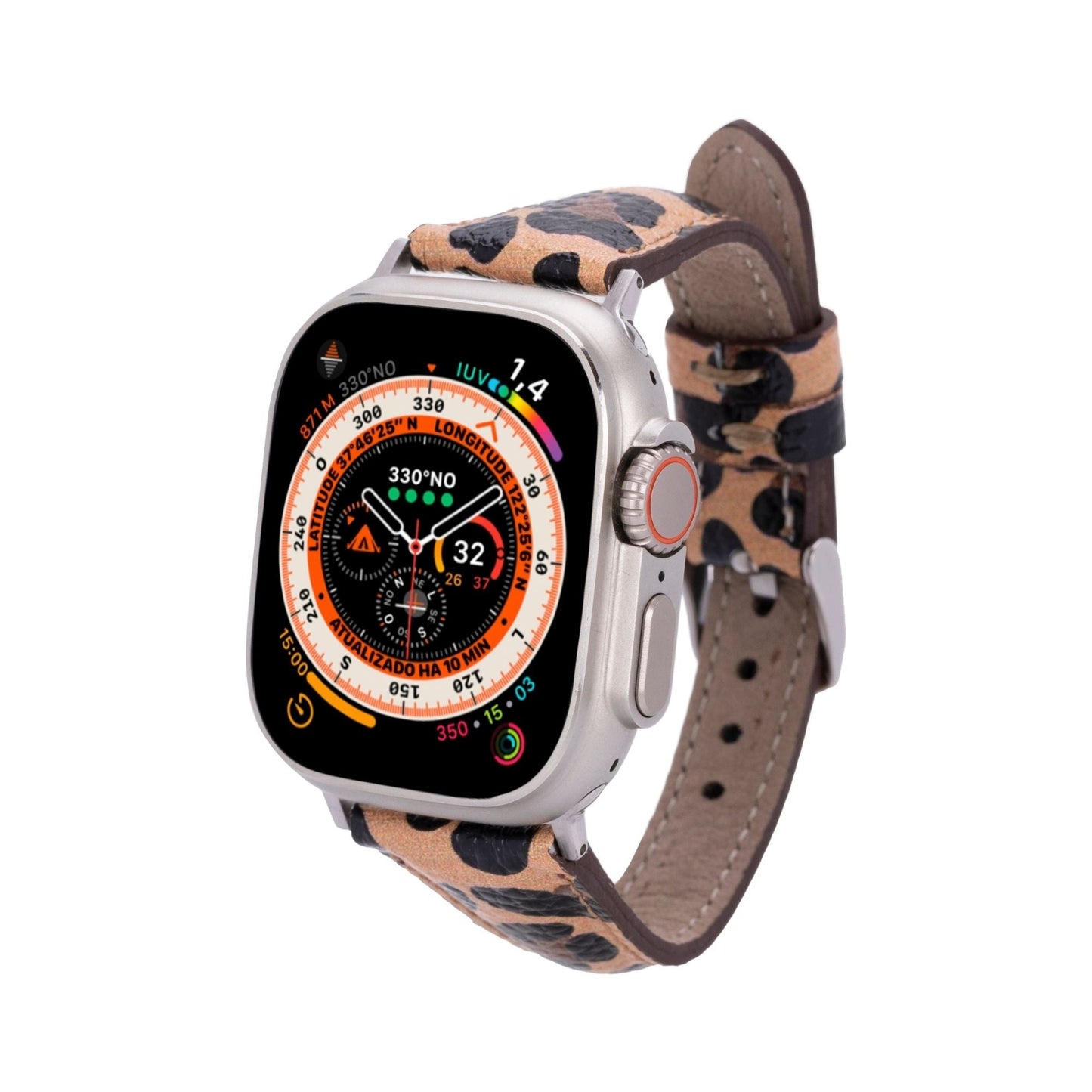 Buford Slim Leather Bands for Apple Watch 9, Ultra 2 & SE