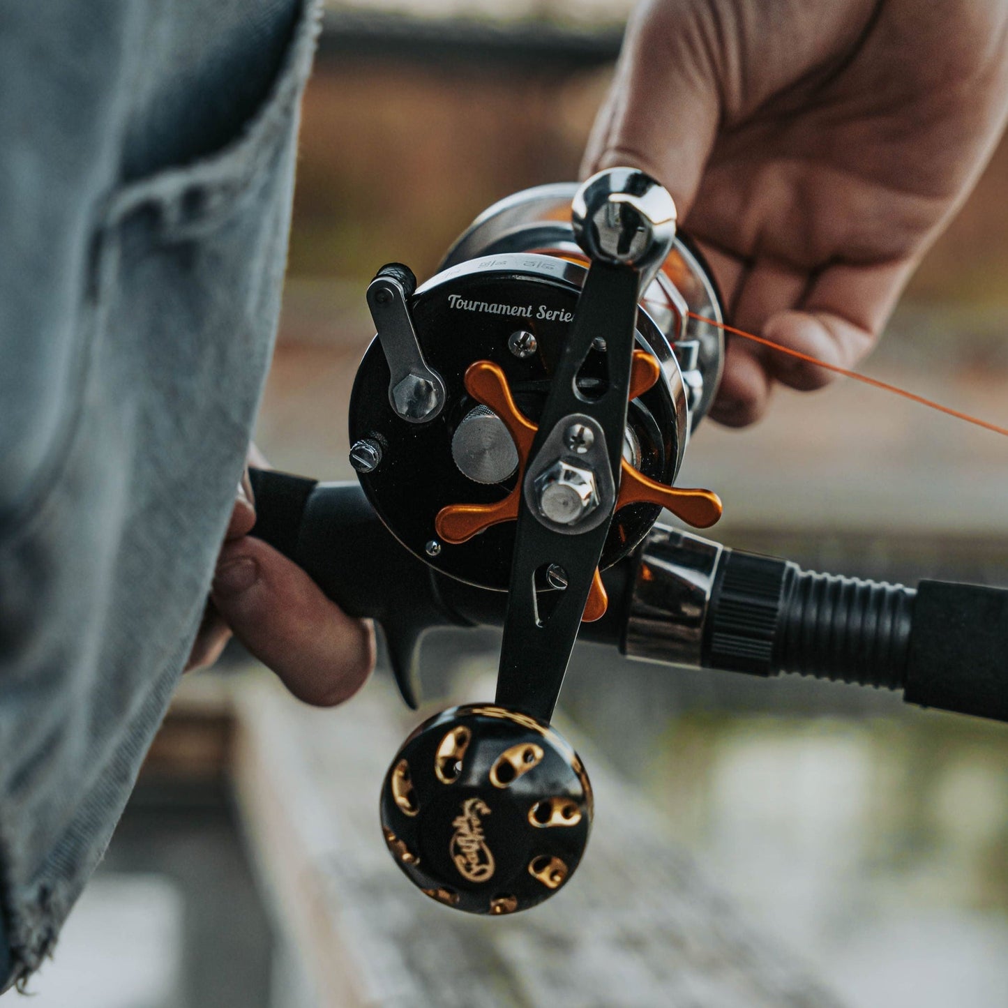 Catfish Pro Power Handle - Gold