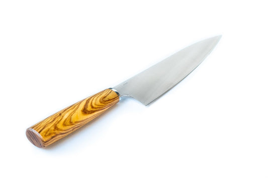 A&C Chef Knife - Olivewood
