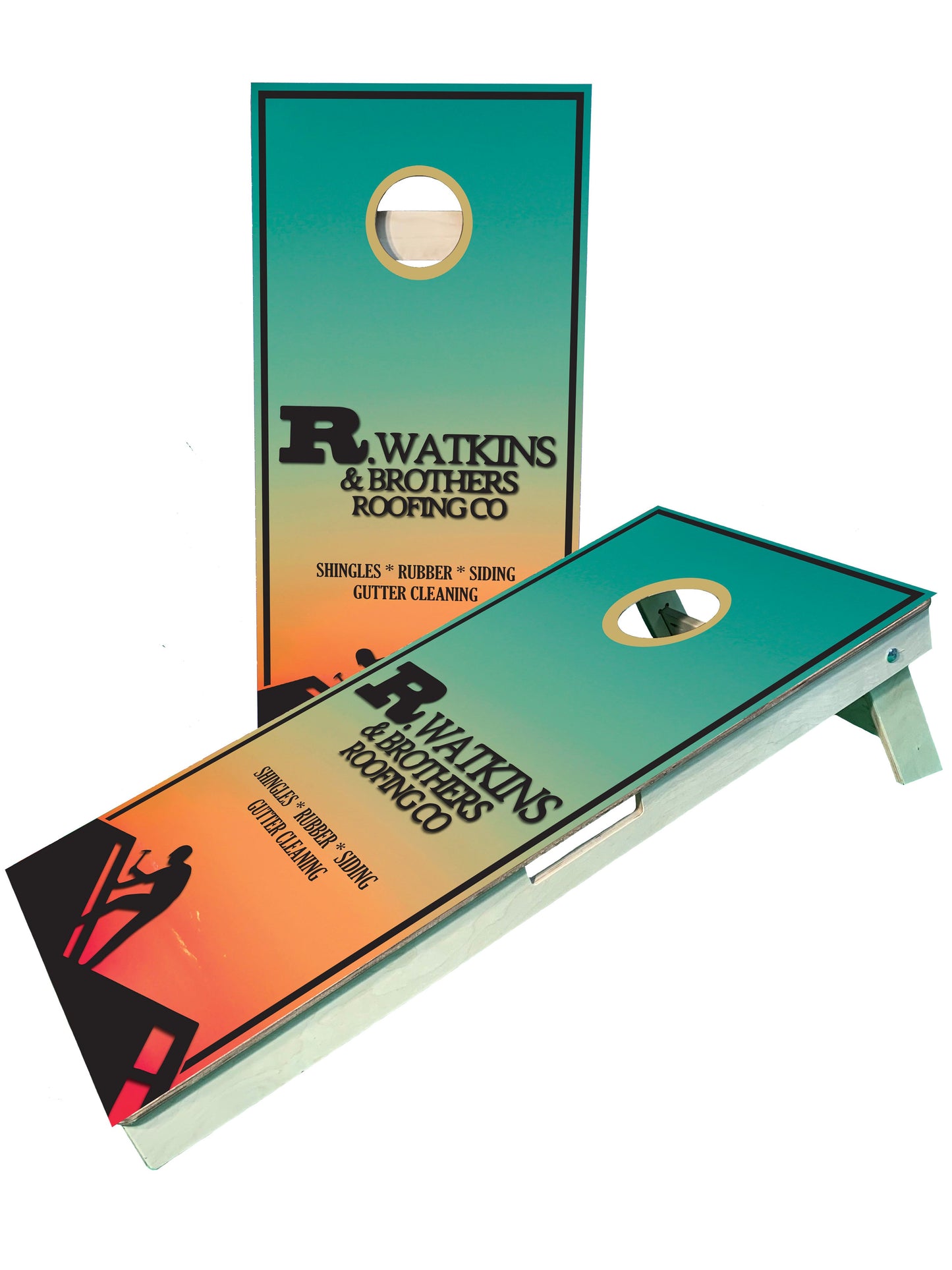 Custom Cornhole Boards (Your Company Logo, Image, or Design Request)