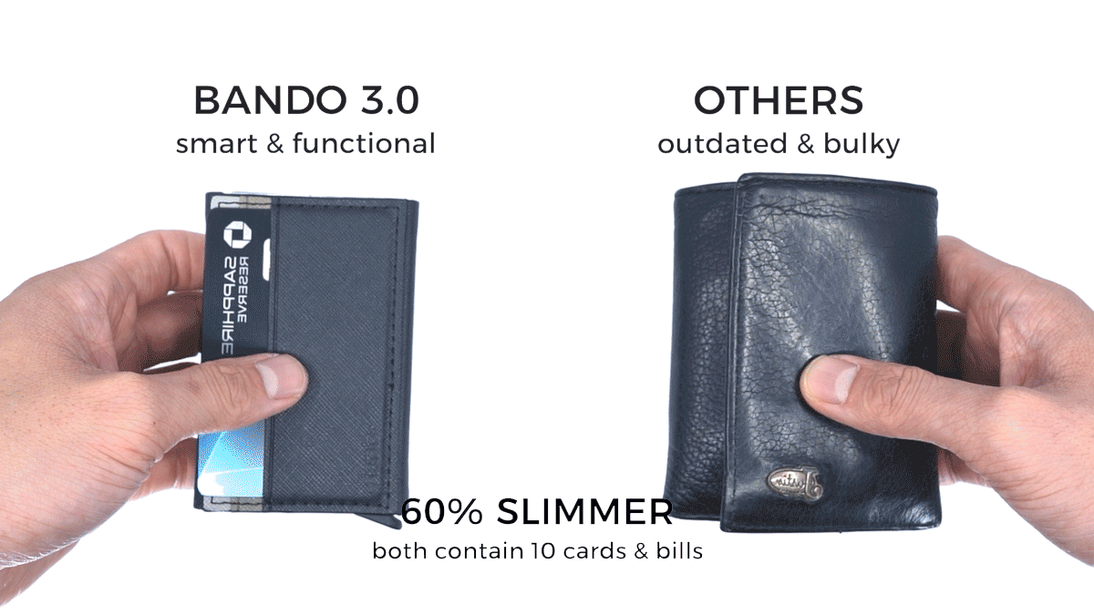 Bando 3.0 - Slim Utility Wallet