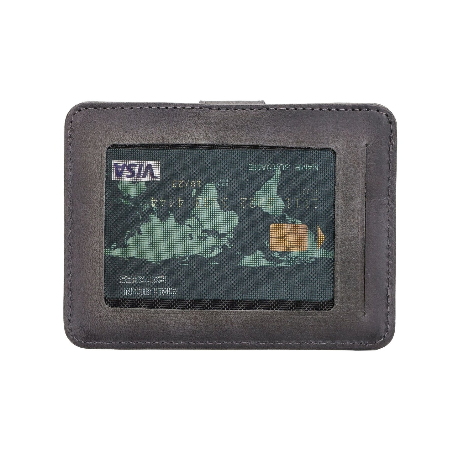 Cortez Handcrafted Leather Slim Wallet with Card Holder