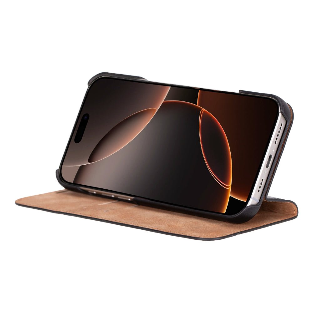 Decatur Leather iPhone 16 Pro Folio Case