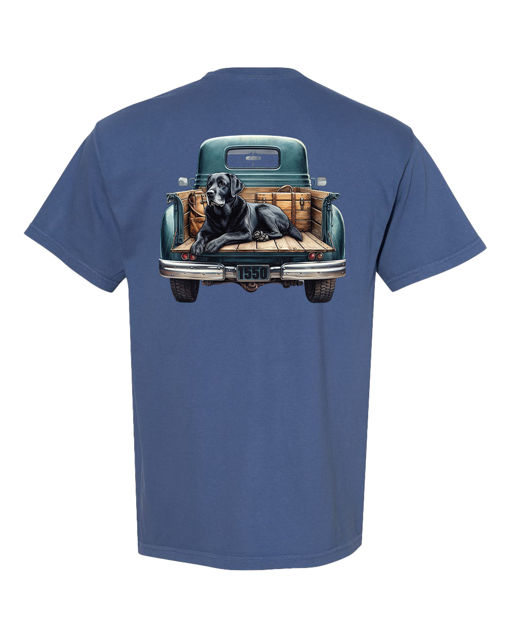 Dog in Truck Bed Pocket Tee