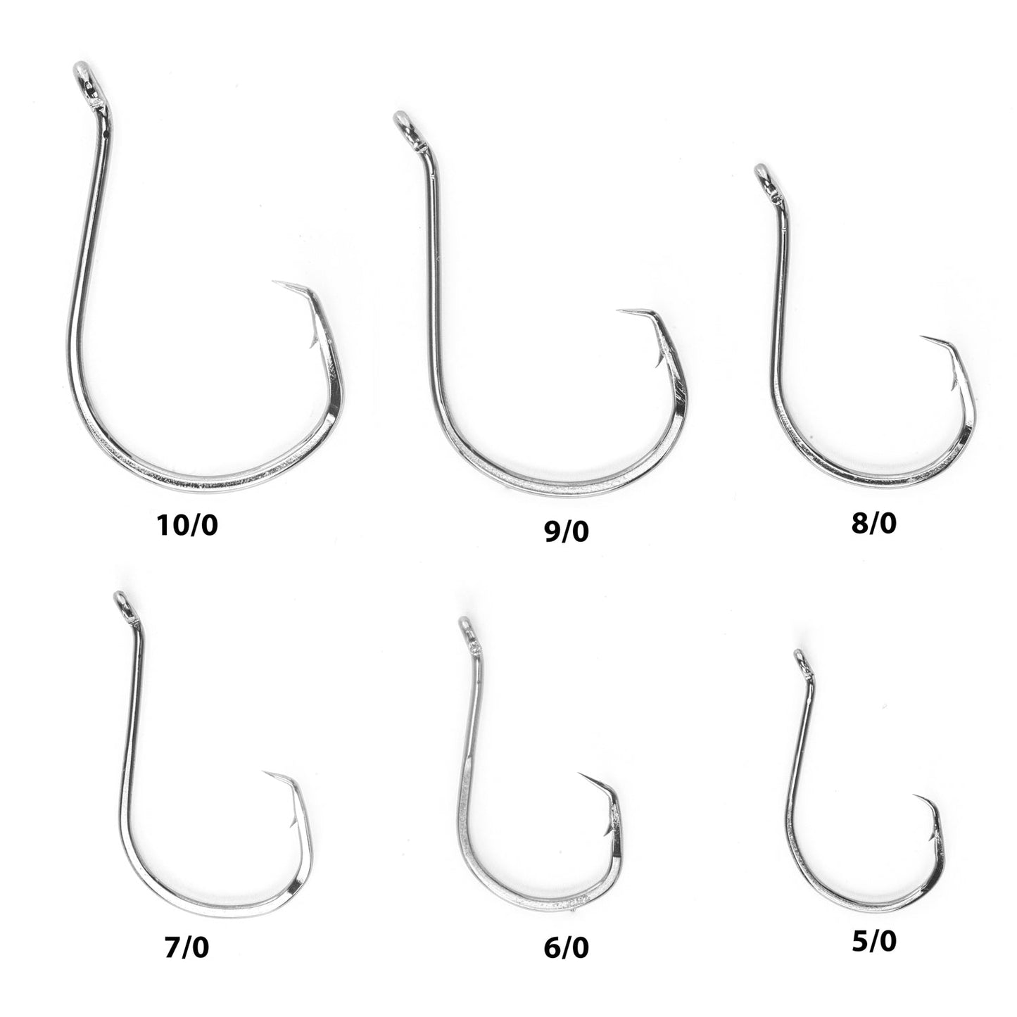 Double Offset Circle Hooks 5/0