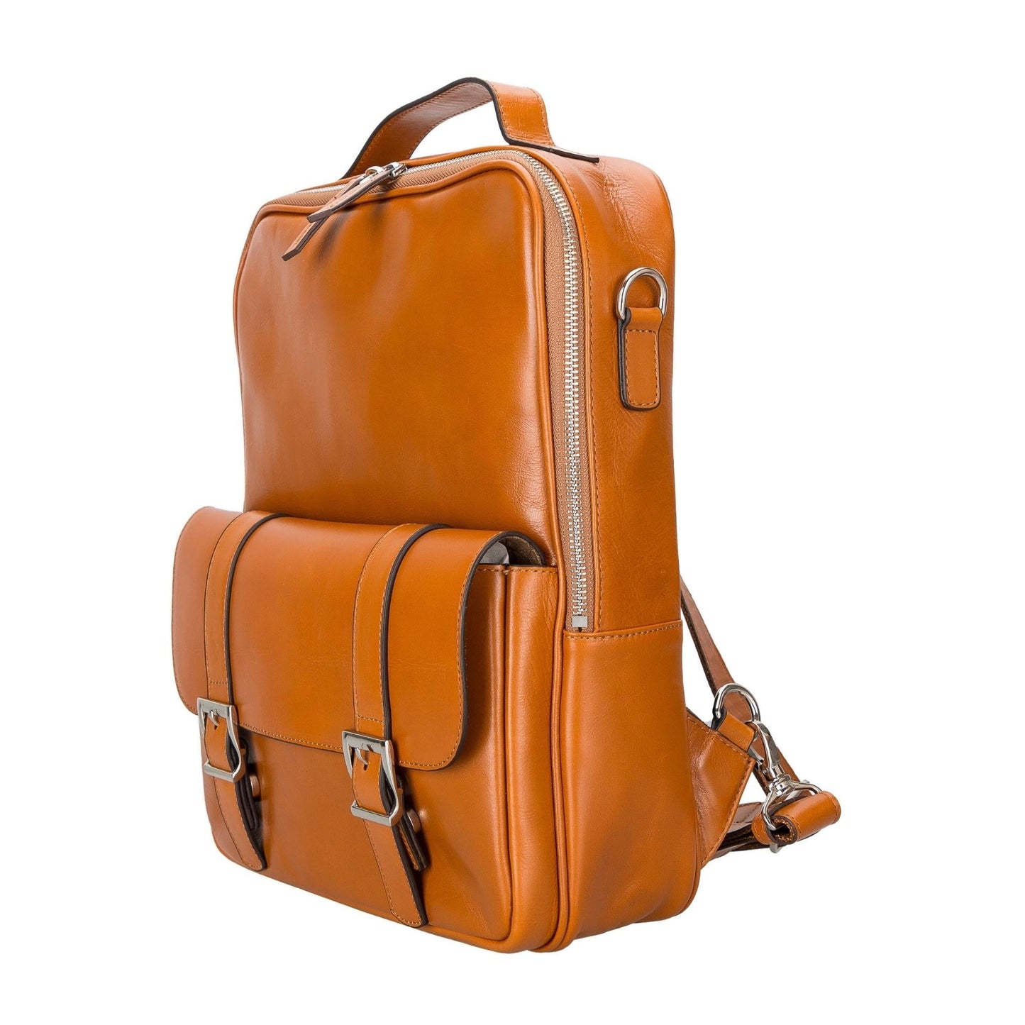 Elmira Leather Laptop Backpack for Men and Women