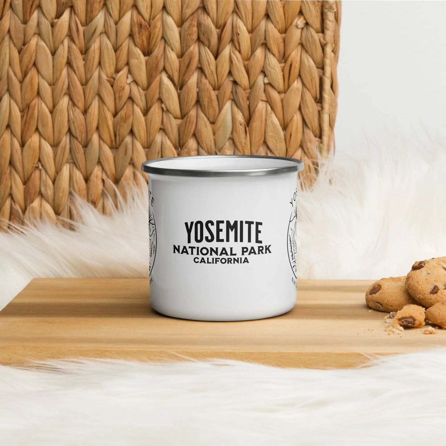 Yosemite National Park Durable Enamel Camp Mug