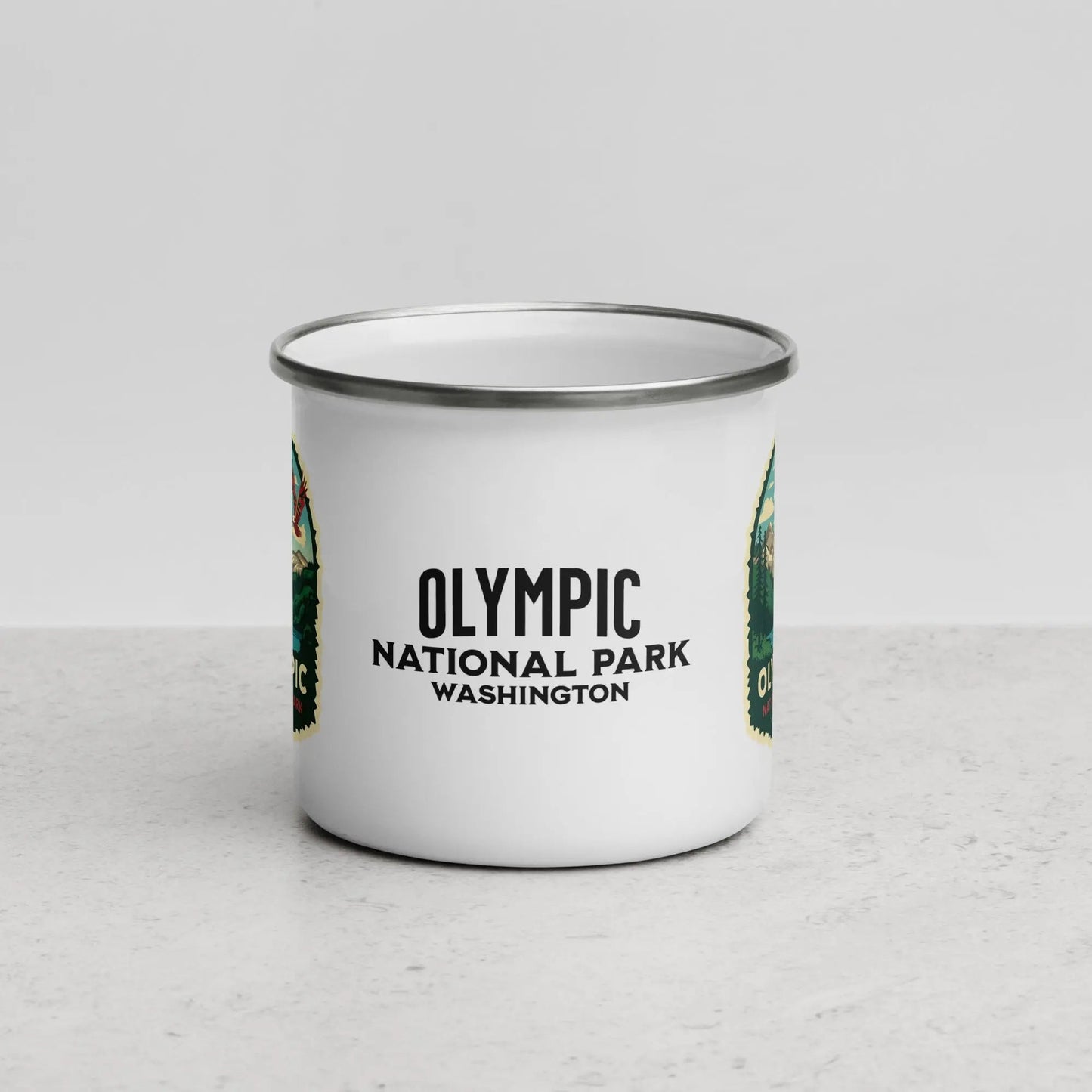 Olympic National Park Durable Enamel Camp Mug