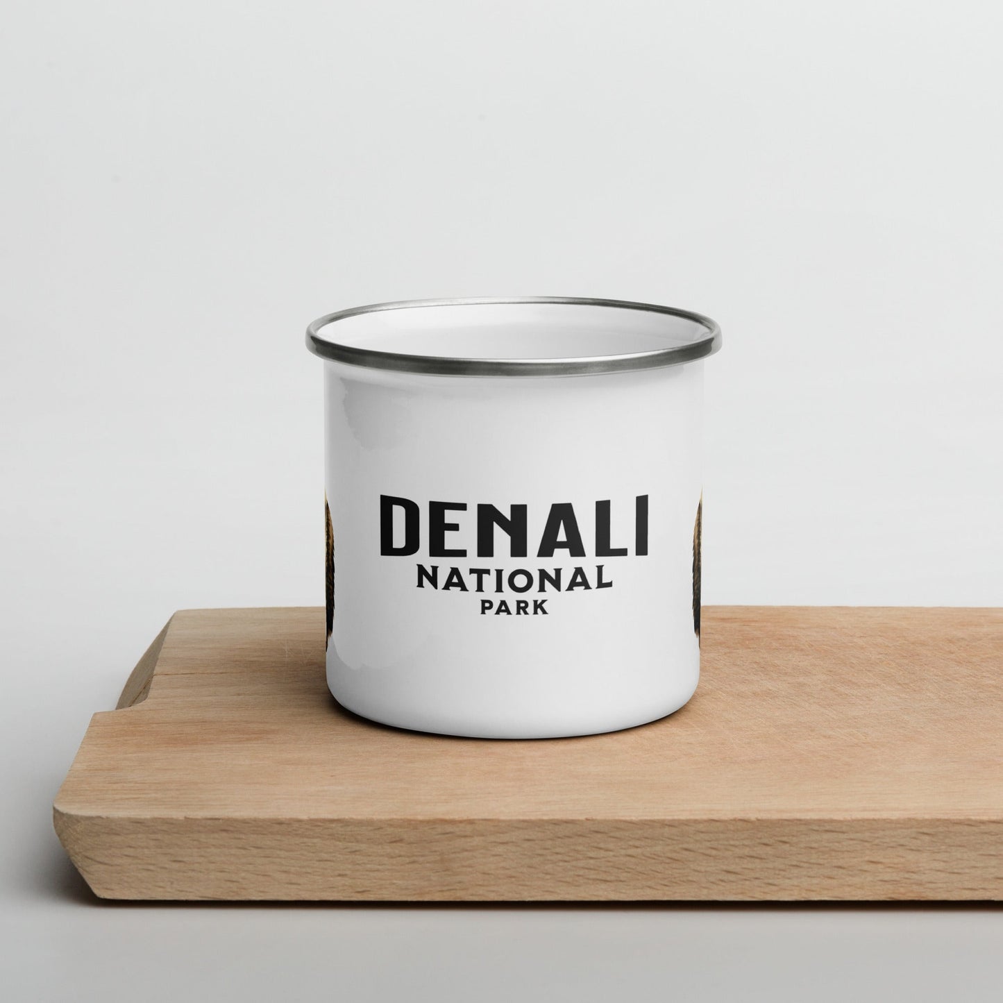Denali National Park Durable Camp Mug Mountain Wolf