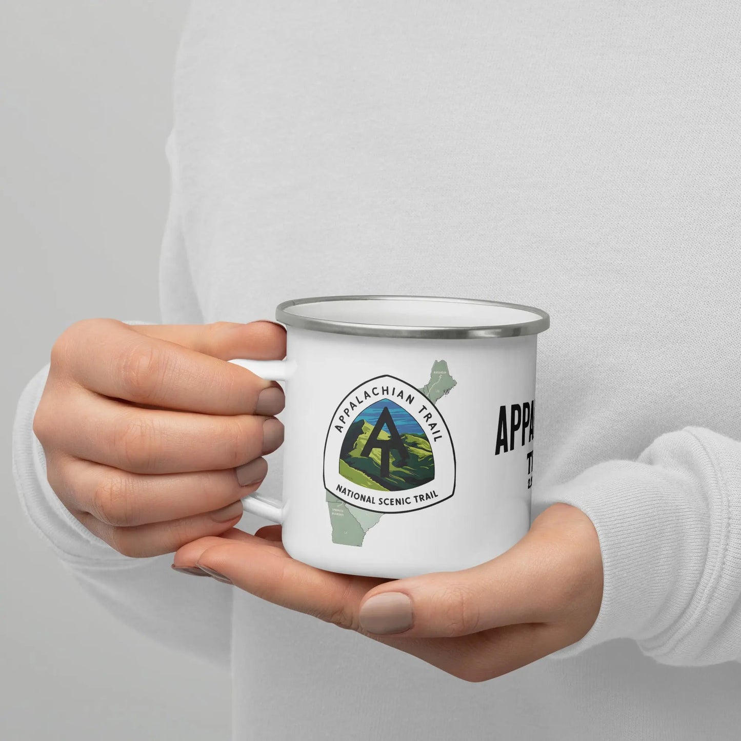 Appalachian National Scenic Trail Durable Enamel AT Camp Mug