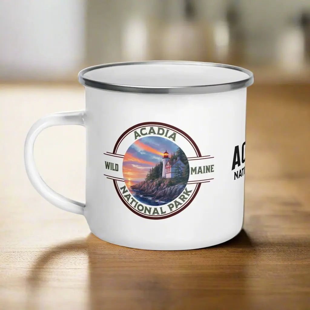 Acadia National Park Durable Enamel Camp Mug