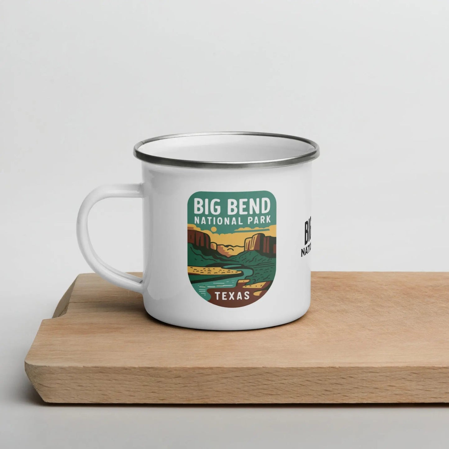 Big Bend National Park Durable Enamel Camp Mug