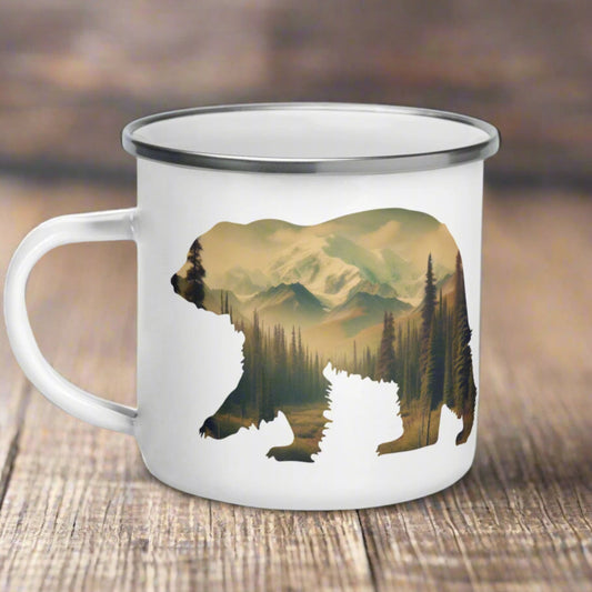Denali National Park Durable Camp Mug Mountain Bear