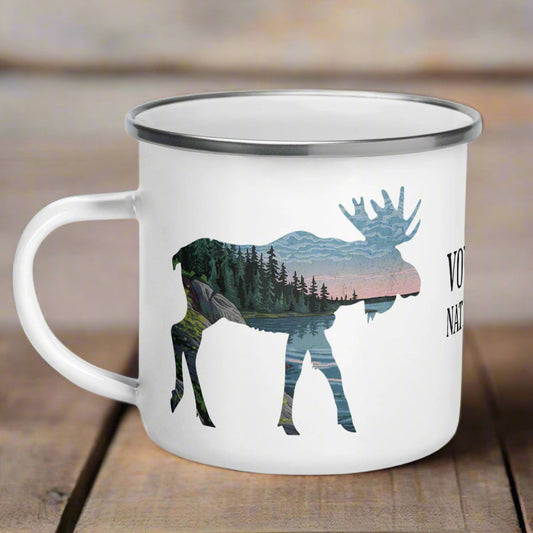 Voyageurs Moose Durable Camp Mug