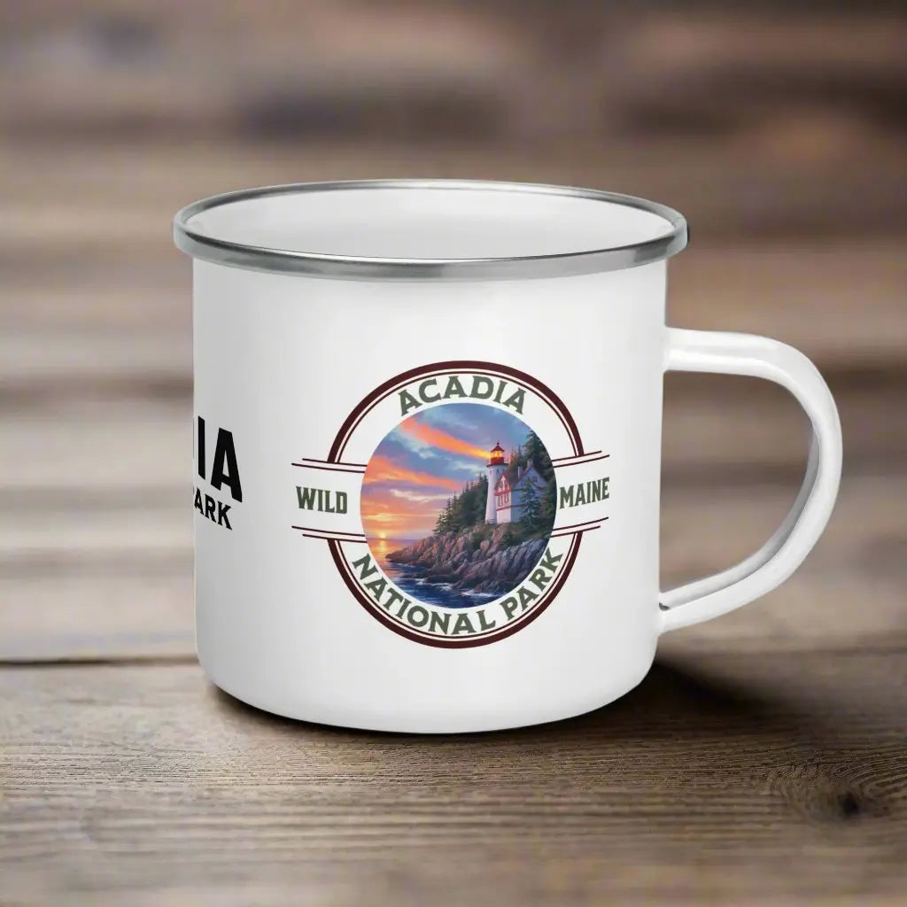 Acadia National Park Durable Enamel Camp Mug