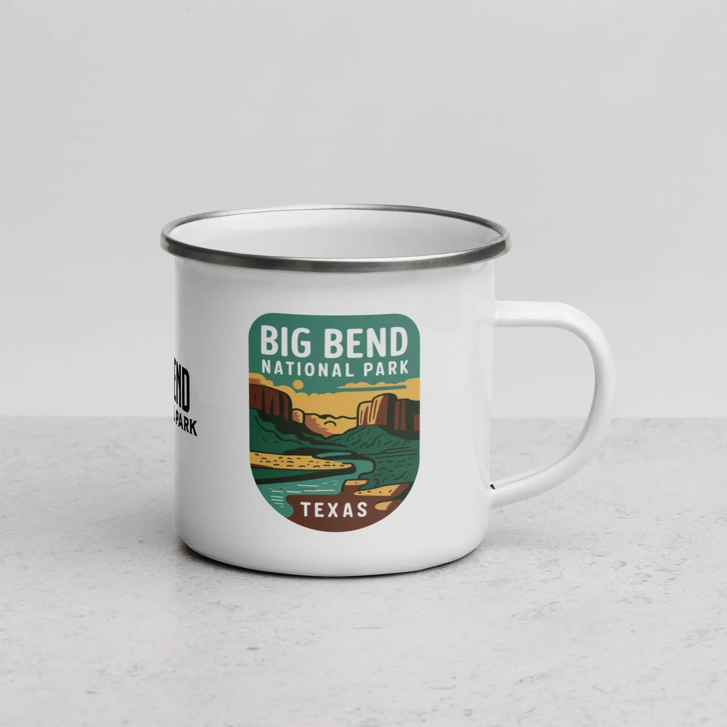 Big Bend National Park Durable Enamel Camp Mug