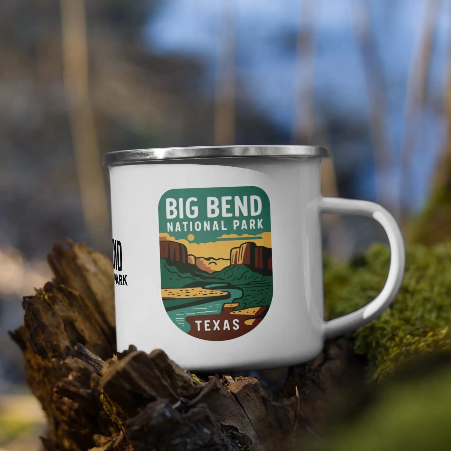 Big Bend National Park Durable Enamel Camp Mug
