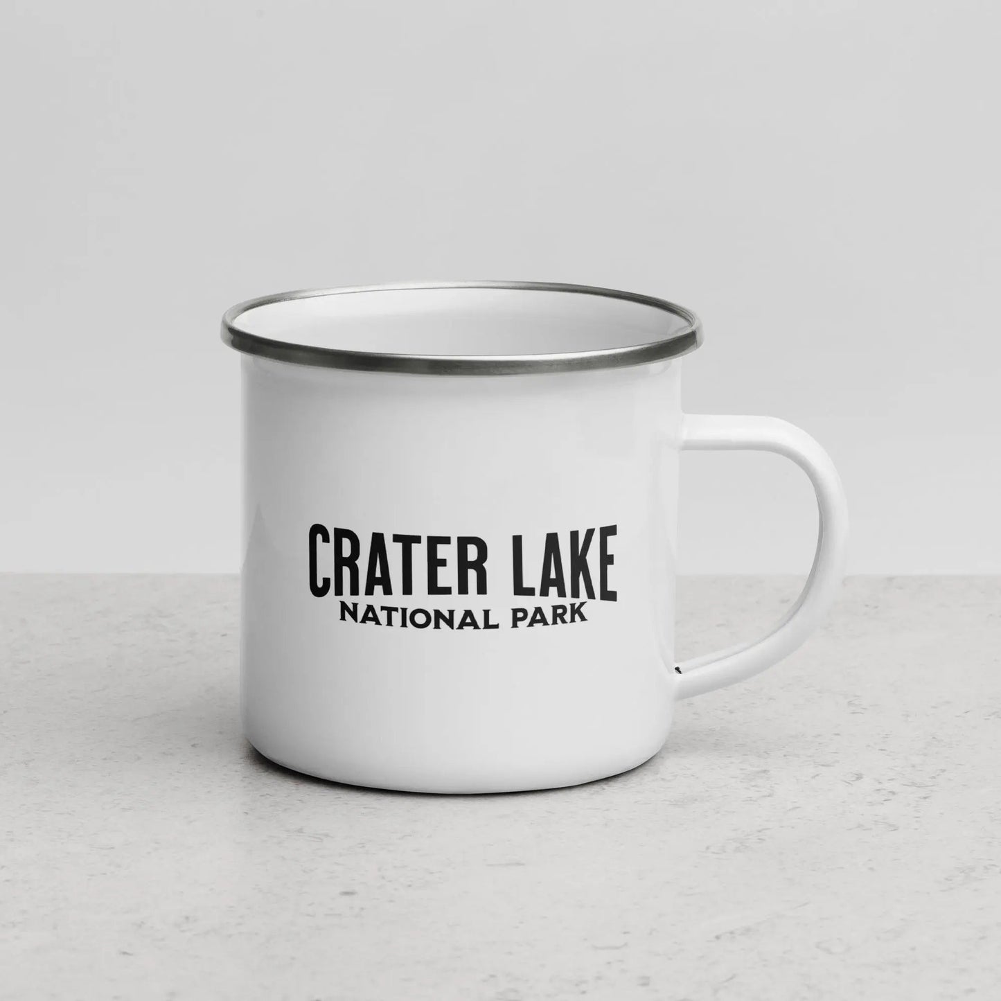 Crater Lake National Park Durable Enamel Camp Mug