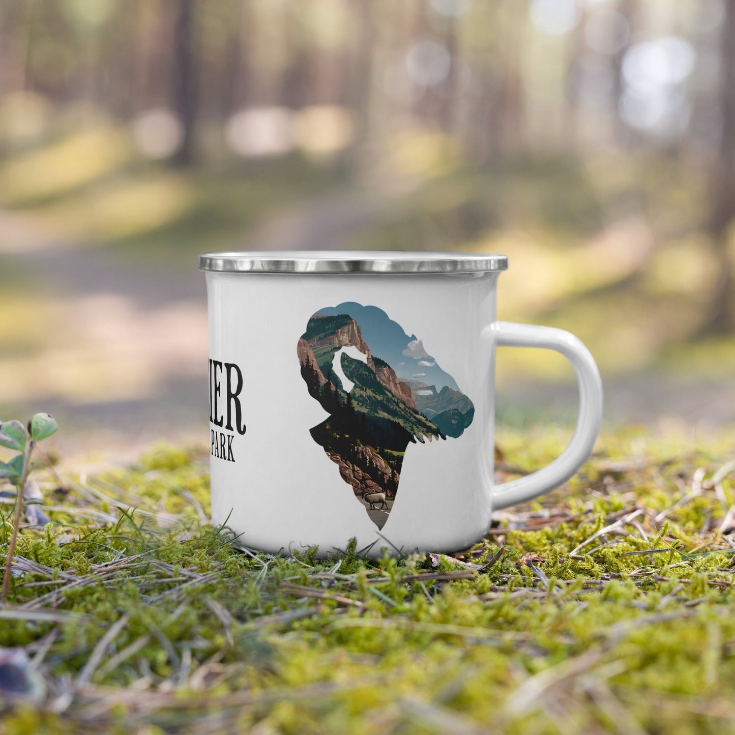Glacier Big Horned Sheep Camp Mug