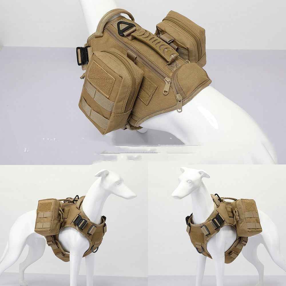 Tactical Dog Harness for Enhanced Control and Comfort