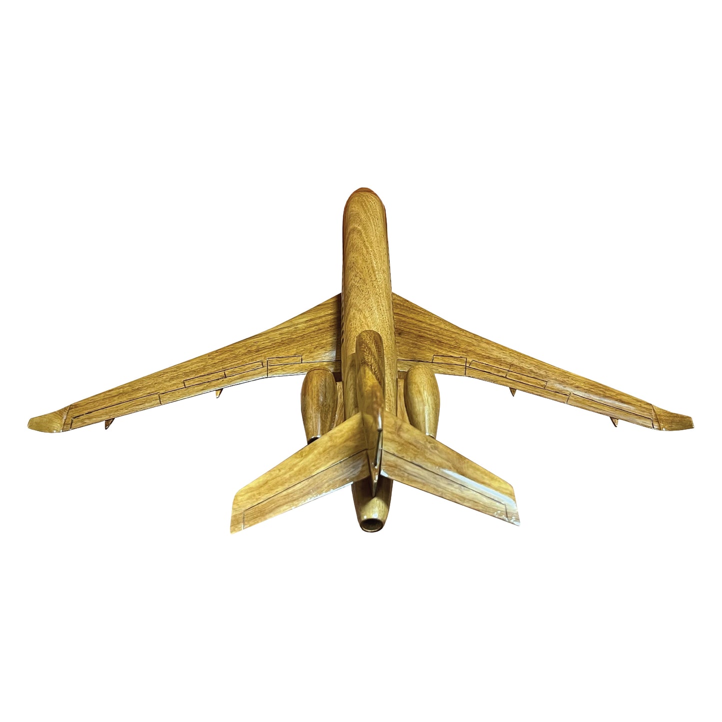 Falcon 8x  Mahogany Wood Desktop Airplanes Model