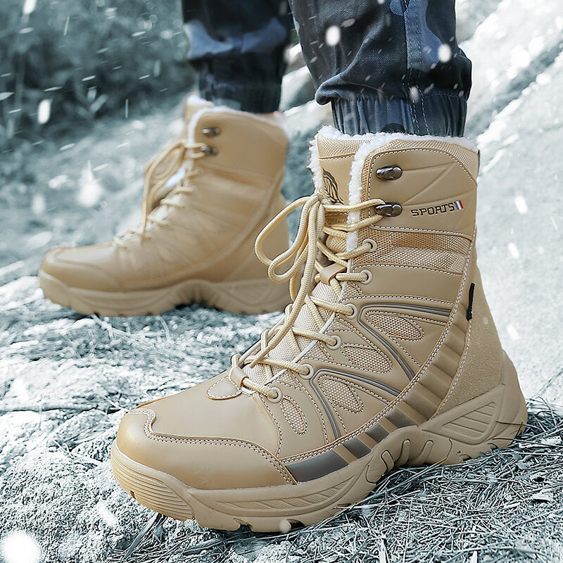 Anti Slip Tactical Combat Boots for Special Forces - High Top Design