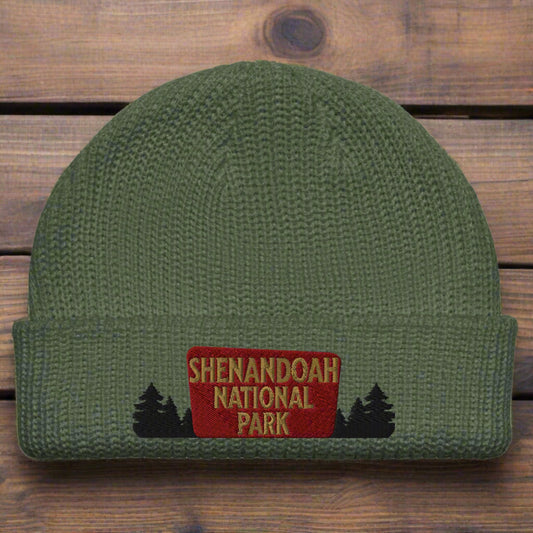 Shenandoah National Park Embroidered Beanie