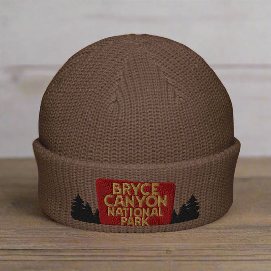 Bryce Canyon National Park Embroidered Wharf Beanie