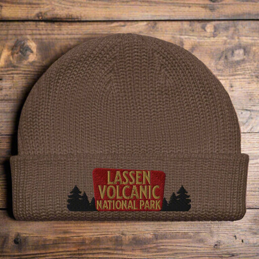 Lassen Volcanic National Park Embroidered Beanie