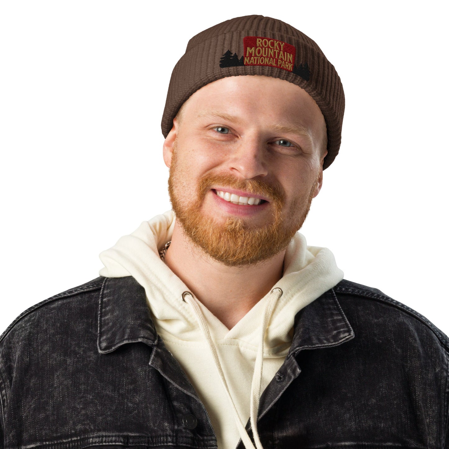 Rocky Mountain National Park Embroidered Beanie