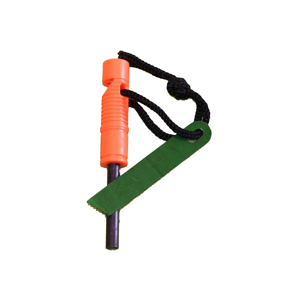 Dist Rott Stri Flint Starter | All-Weather Emergency Ferro Rod Fire Starter with Stri ...