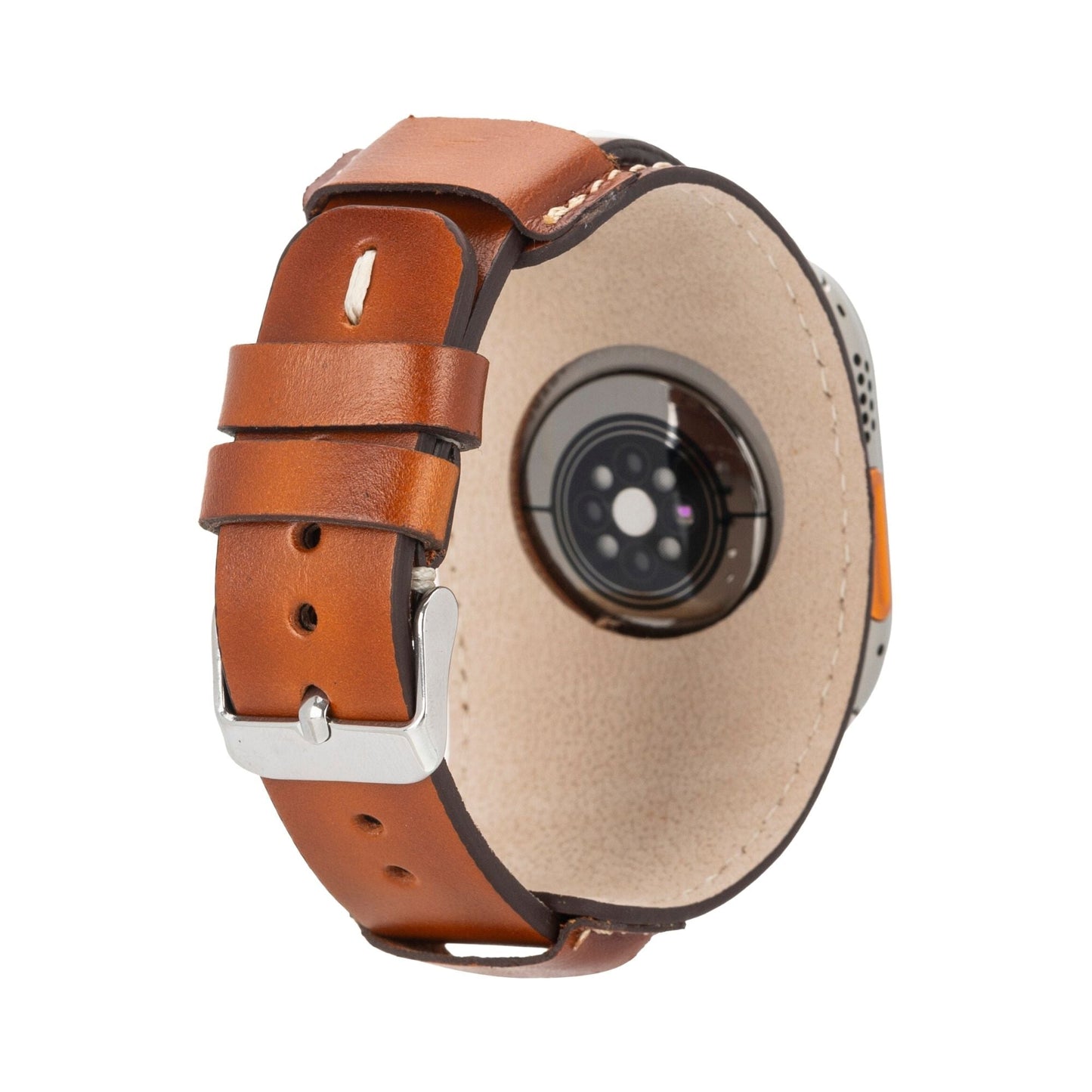 Fort Cuff Leather Bands for Apple Watch 9, Ultra 2 & SE