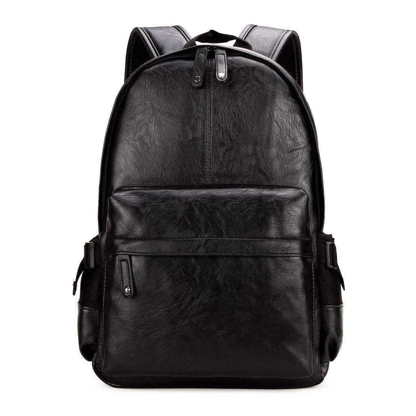 Vegan Leather Laptop Backpack – Scratch-Proof 15.6″ Carry