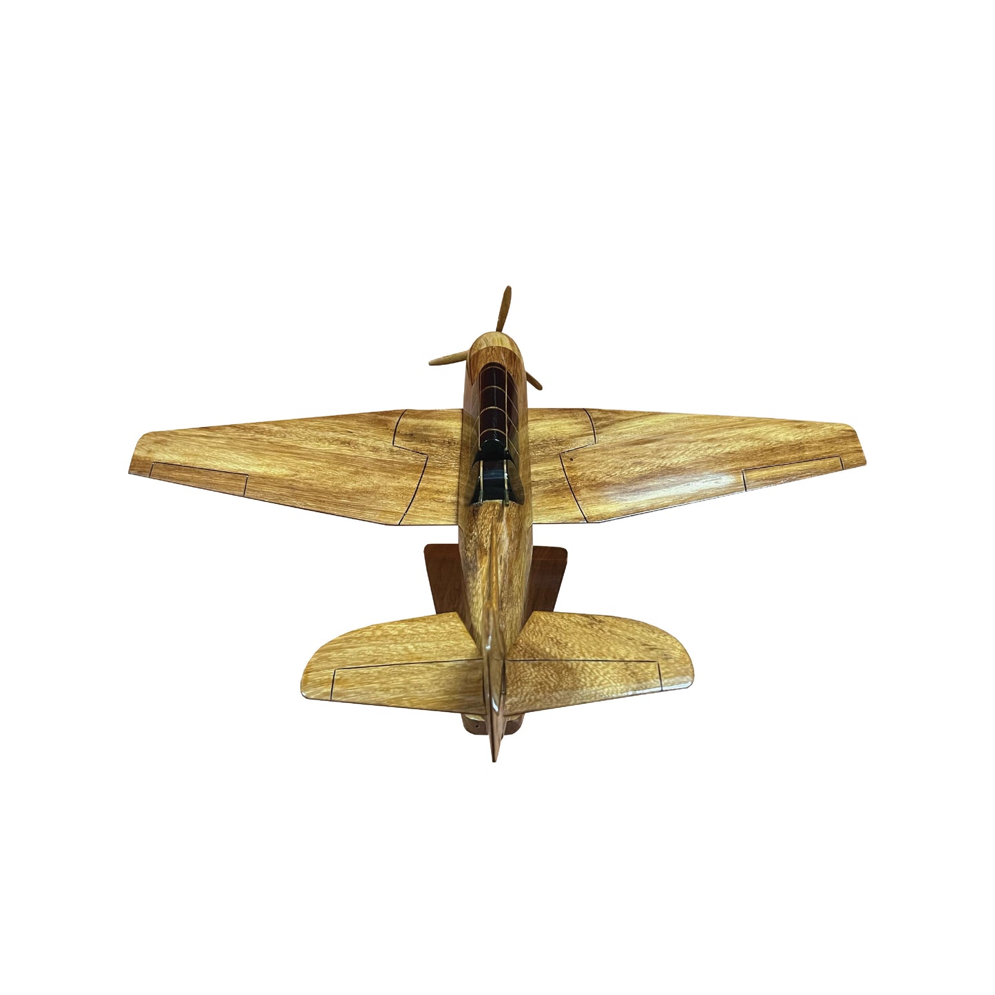 Grumman TBF Mahogany Wood Desktop Airplanes Model