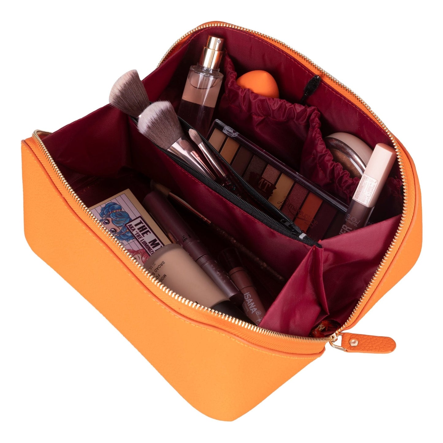 Haines Leather Cosmetic Bag – Stylish & Durable Makeup Bag for Travel