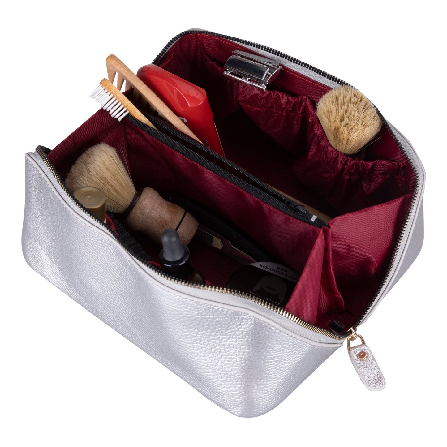 Haines Leather Cosmetic Bag – Stylish & Durable Makeup Bag for Travel