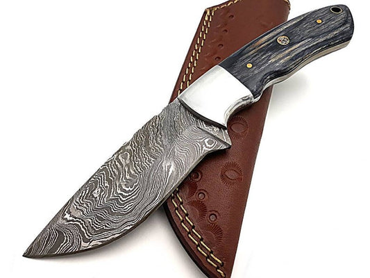 Damascus Hunting Knife