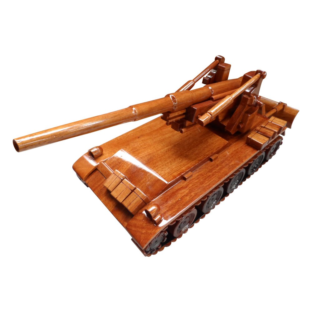 M-110 ( M110 ) Howitzer cannon Mahogany wood model